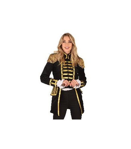 -CHAQUETA MUJER DE LUJO MILITAR SIGLO XVIII XL