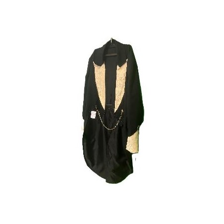 -CHAQUETA FRAC NEGRA STEAMPUNK 54