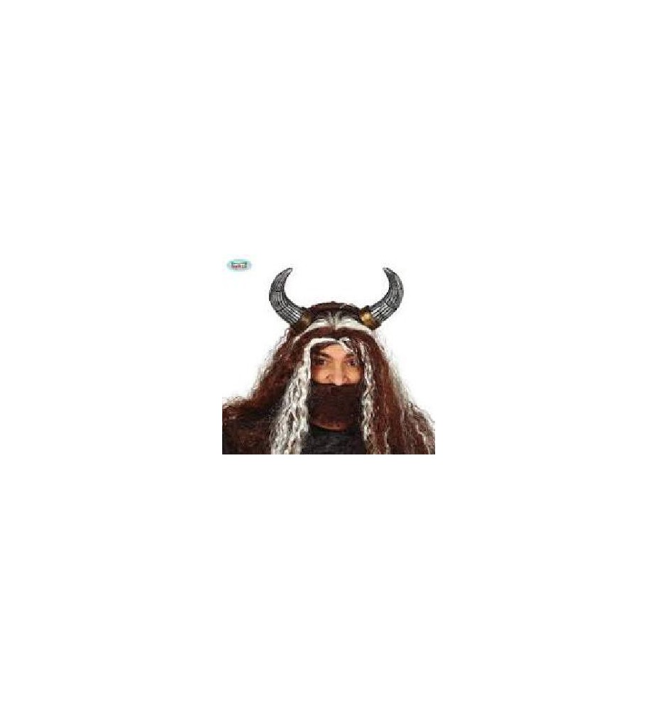 -DIADEMA CUERNOS VIKINGO