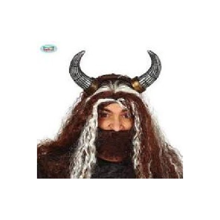 -DIADEMA CUERNOS VIKINGO