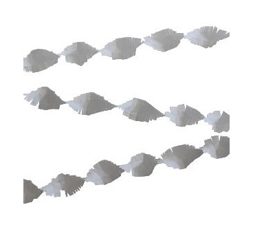 -GUIRNALDA BLANCA CREPE 24 M