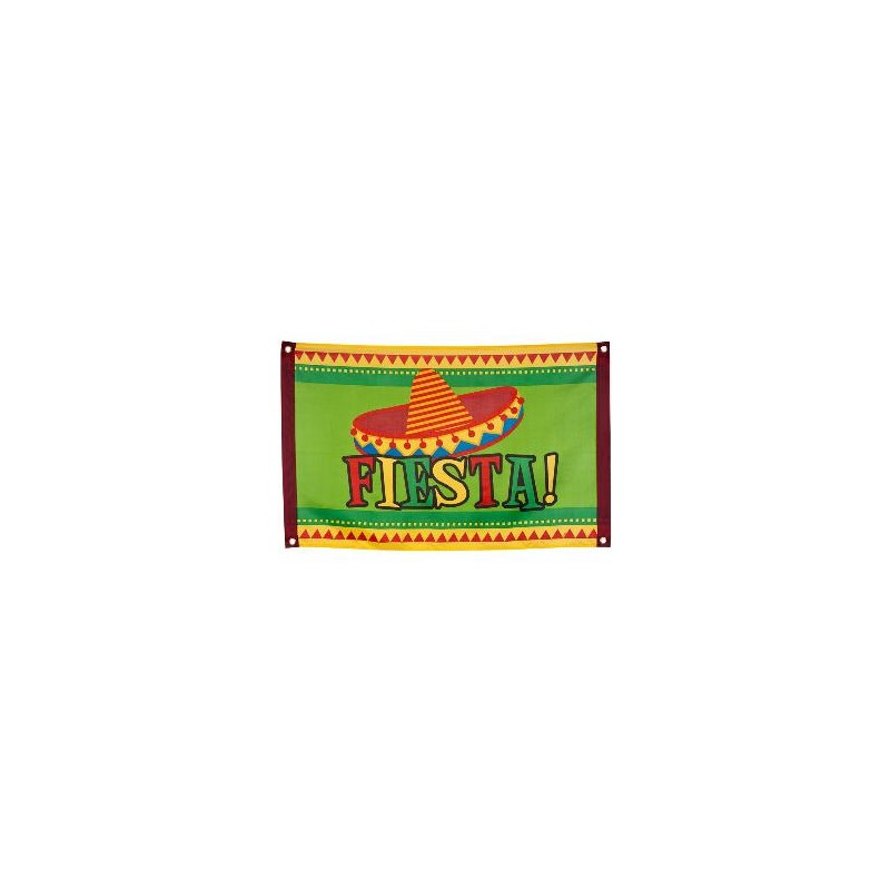 -BANDERA FIESTA MEXICANA