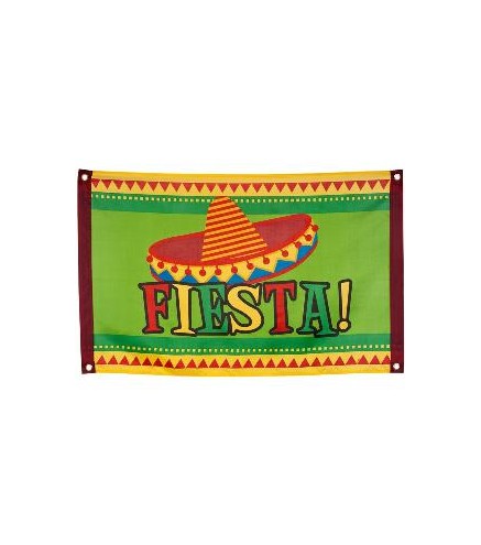 -BANDERA FIESTA MEXICANA