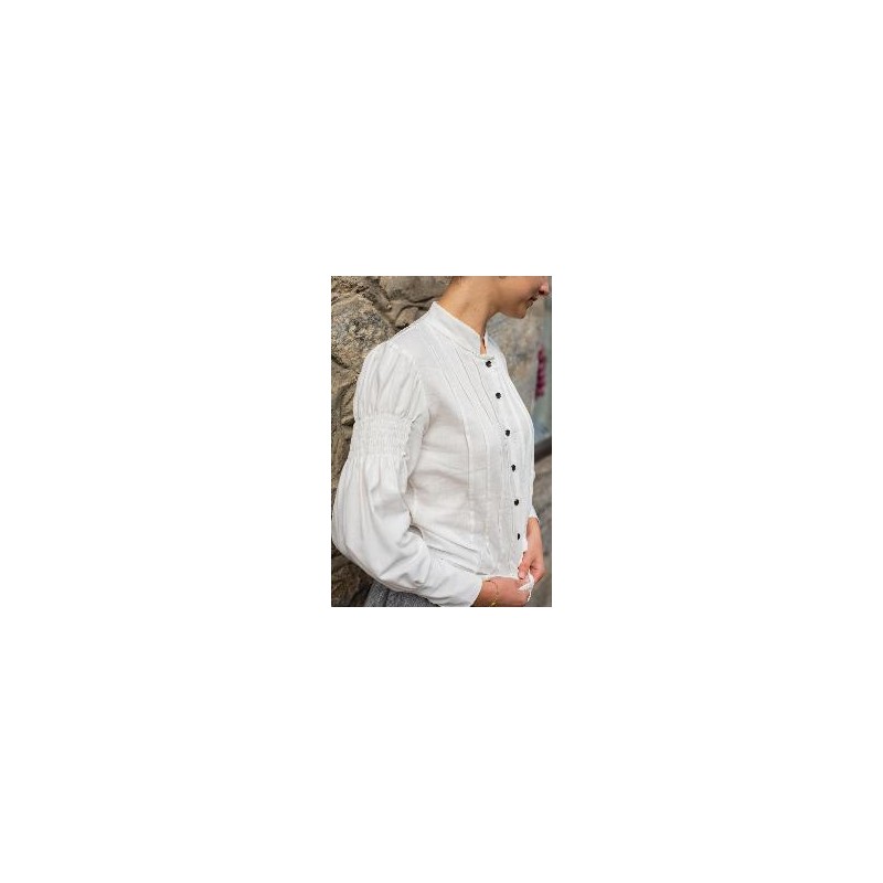 -CAMISA REGIONAL LINO OCRE S
