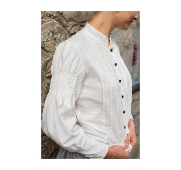 -CAMISA REGIONAL LINO NEGRO L