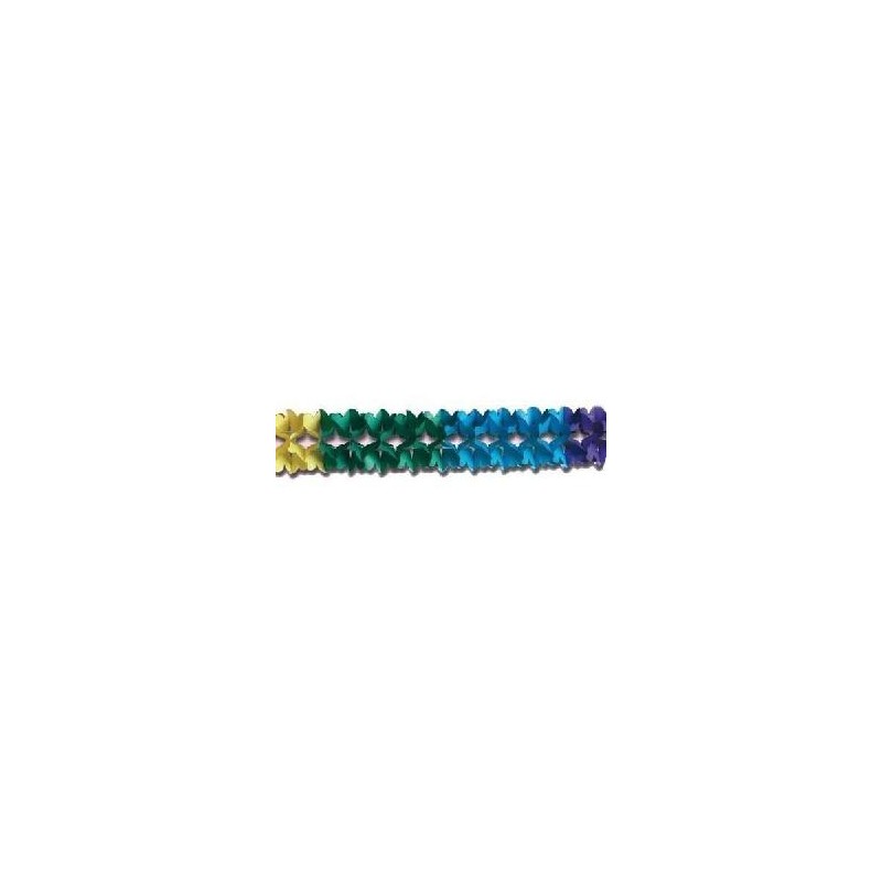 -GUIRNALDA CUADRADA COLORES SURTIDOS 3,20 CM -GUIRNALDA CUADRADA COLORES SURTIDOS 3,20 CM