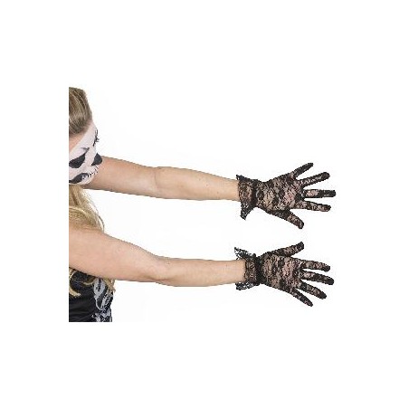 -GUANTES ENCAJE 23X1.5CM
