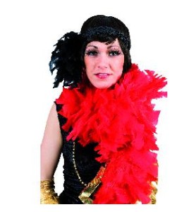-BOA PAVO ROJA 135 GR. 200 CM