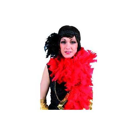 -BOA PAVO ROJA 135 GR. 200 CM