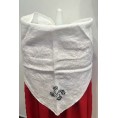 -PAÑUELO REGIONAL LINO BLANCO LAUBURU M
