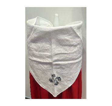 -PAÑUELO REGIONAL LINO BLANCO LAUBURU G