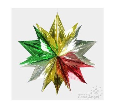 -ESTRELLA COLGANTE 92cm - MULTICOLOR