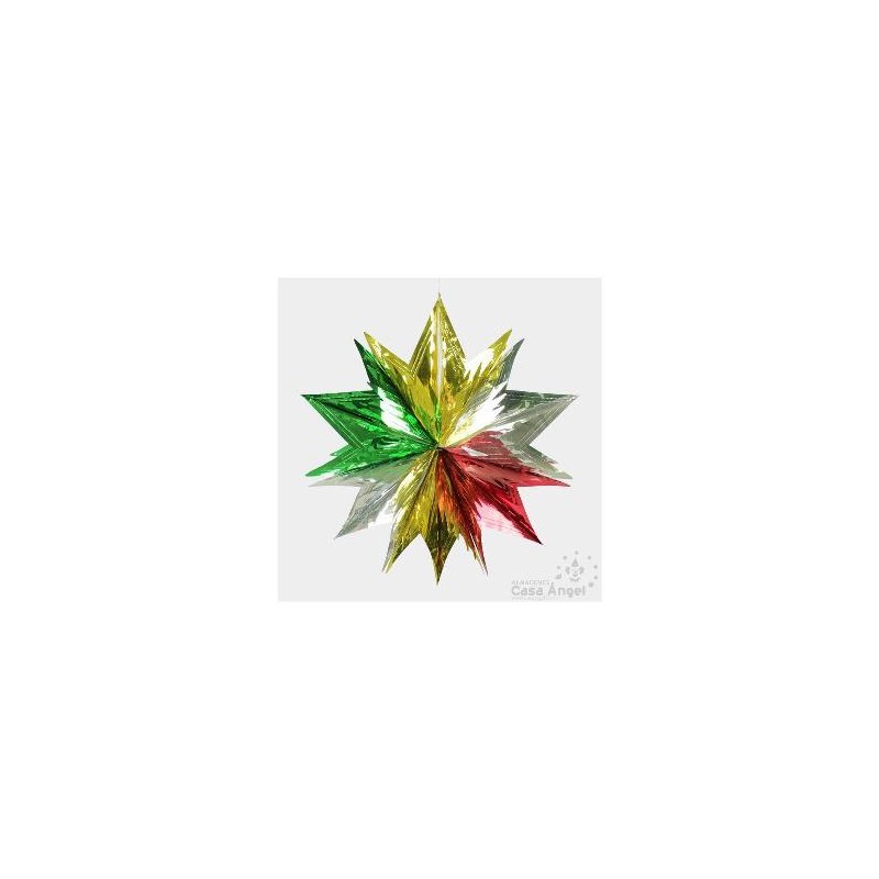 -ESTRELLA COLGANTE 92cm - MULTICOLOR