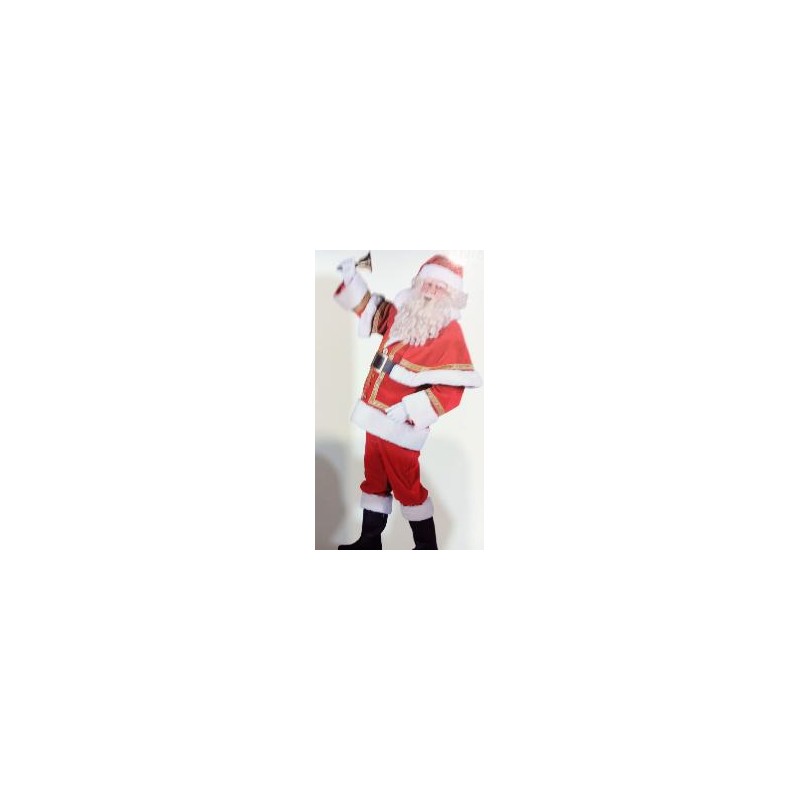 -DISFRAZ PAPA NOEL LUJO 2XL