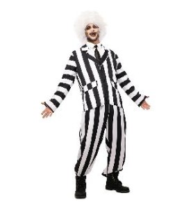 -DISFRAZ FANTASMA BEETLEJUICE XL