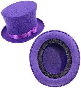 -SOMBRERO COPA VIOLETA