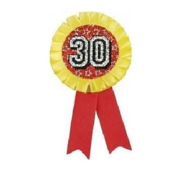 -ROSETON HOLOGRAFICO 30 AÑOS