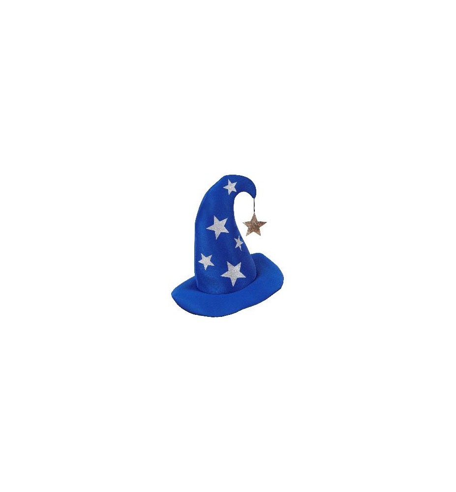 -SOMBRERO MAGO CON ESTRELLAS