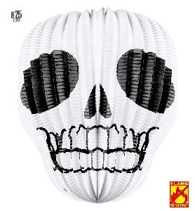 -LAMPARA CALAVERA 25 CM.