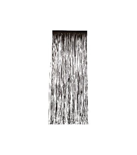 CORTINA NEGRA METALIZADA