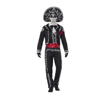 DISFRAZ DIA DE LOS MUERTOS L