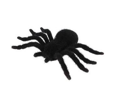 -ARAÑA GRANDE PELUDA GOMA