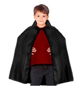 -CAPA NEGRA INFANTIL 100 CM.
