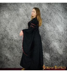 -VESTIDO MEDIEVAL BLANCA XL