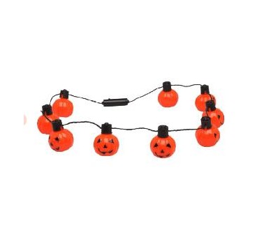 -GUIRNALDA 92 CM CALABAZA CON LUZ