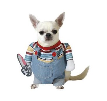 -DISFRAZ MASCOTA MUÑECO DIABOLICO L