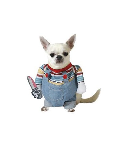 -DISFRAZ MASCOTA MUÑECO DIABOLICO L