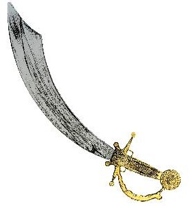 -SABLE PIRATA ANTIGUO