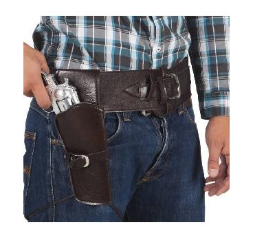 -VAQUERO FUNDA Y CINTURÓN 114 CM