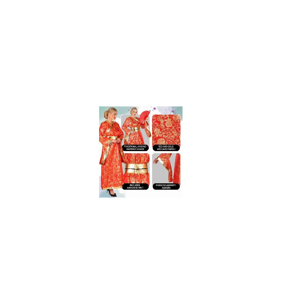 -DISFRAZ CHINA KIMONO S