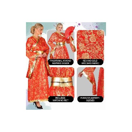 -DISFRAZ CHINA KIMONO S