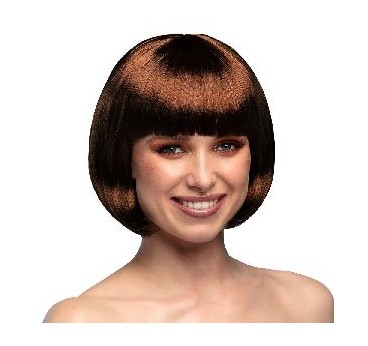 -PELUCA CABARET CHOCOLATE MARRON