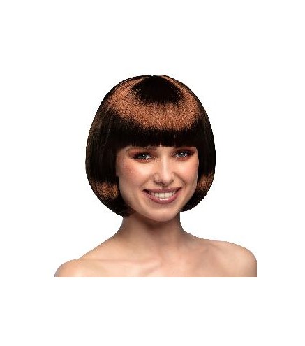 -PELUCA CABARET CHOCOLATE MARRON