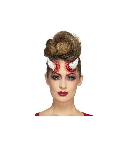 -CUERNOS DE LÁTEX DE DIABLO