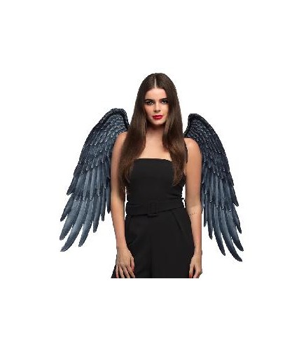 -ALAS ARCANGEL NEGRO 95 x 75 CM