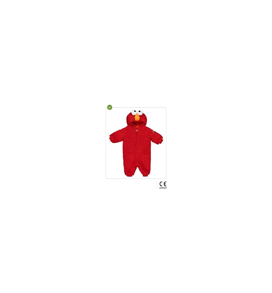 -DISFRAZ ELMO ROJO 12-24