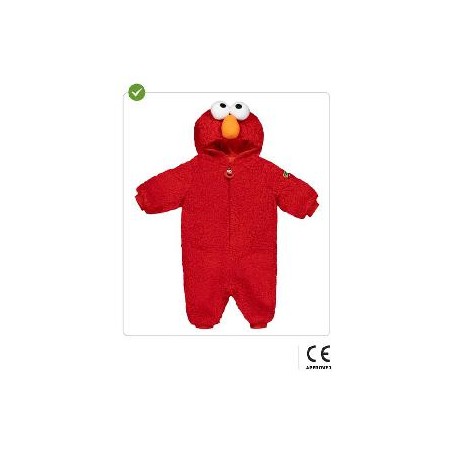 -DISFRAZ ELMO ROJO 12-24