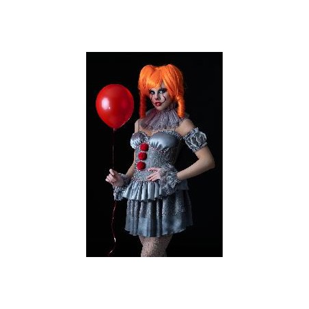 -DISFRAZ PENNYWISE MUJER IT CAPITULO II-XS