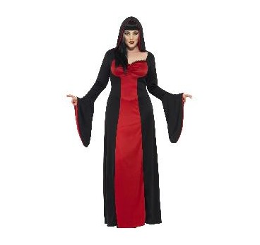 -DISFRAZ VAMPIRESA OSCURA L