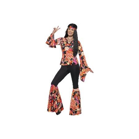-DISFRAZ HIPPIE MUJER XL