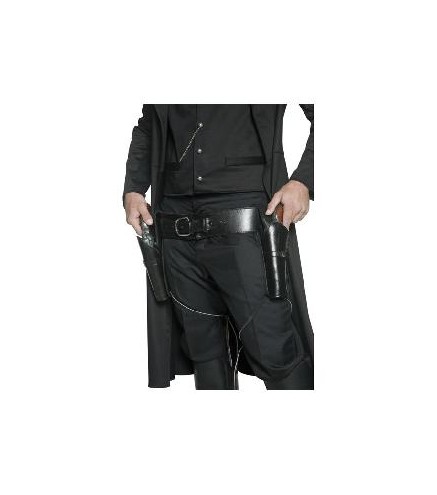 -CINTURON OESTE AUTENTICO Y FUNDAS