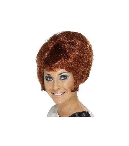-PELUCA COLMENA AÑOS 60 CASTAÑO
