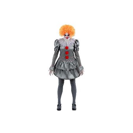 -DISFRAZ PENNYWISE MUJER DE IT CAPITULO II-S