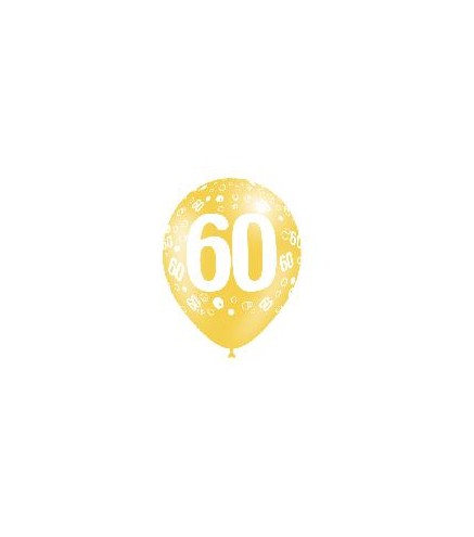 -BOLSA 50 GLOBOS 95 CM NÚMERO 60