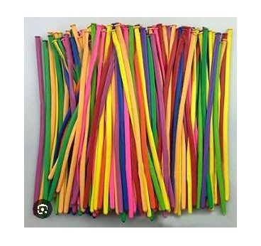 -GLOBO SURTIDOS MODELAR 100 UNIDADES