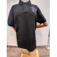 -CAMISETA POLO NEGRO LAUBURU 5XL